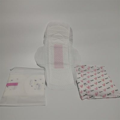 Cotton Soft Breathable 245mm 290mm Disposable Women Pads