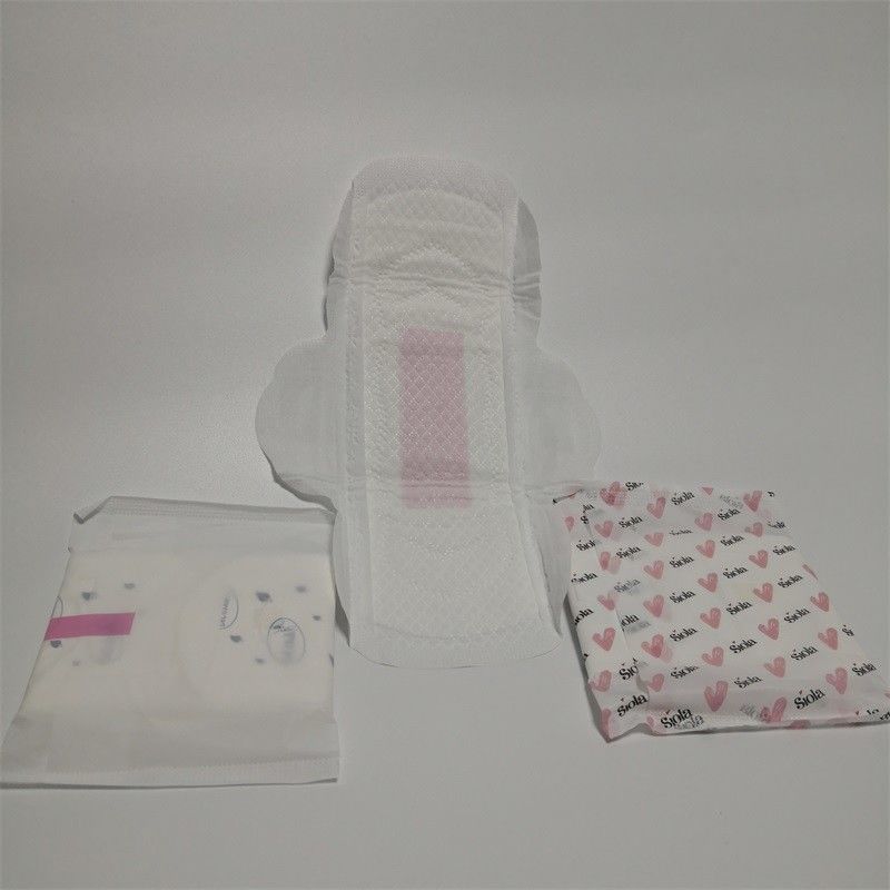 Cotton Soft Breathable 245mm 290mm Disposable Women Pads